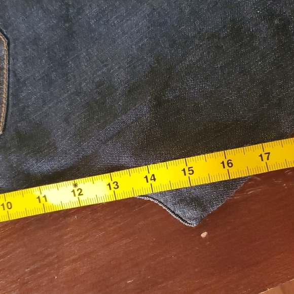 Avenue Sz 18 dark blue boot cut jeans - Picture 11 of 14